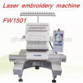 FUWEI Single head embroidery machine price cap and t-shirt one head embroidery machine one head